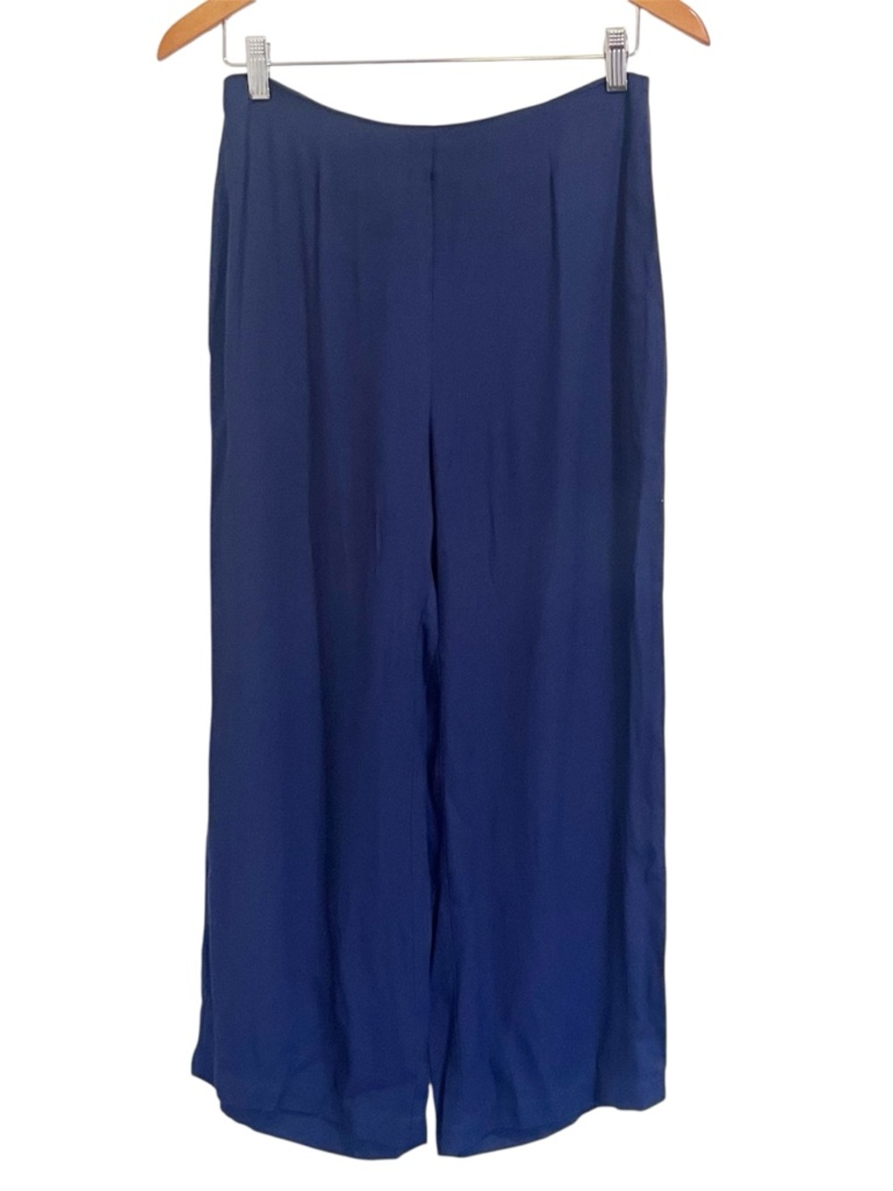 EUC Reformation Navy Lightweight Elegant Wide Leg Pants
